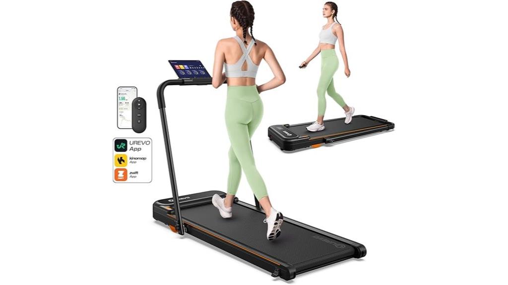 foldable electric treadmill