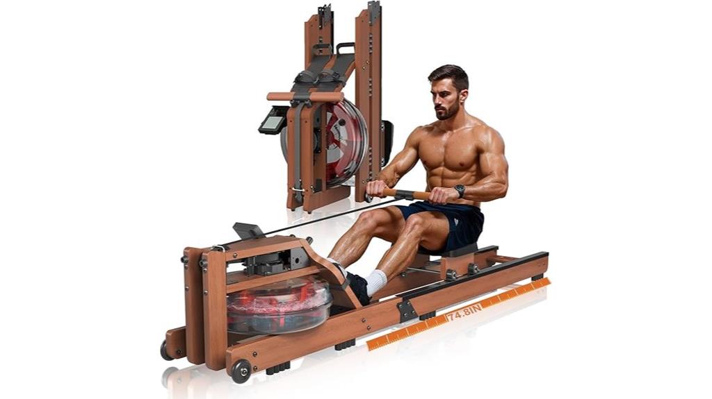 foldable home rowing machine