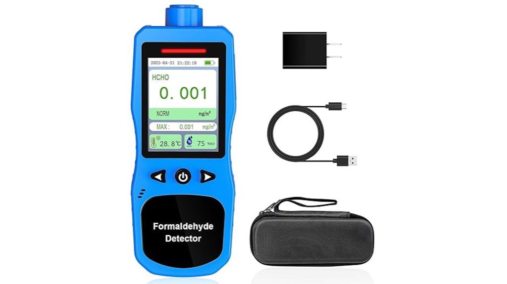 formaldehyde alarm humidity monitor