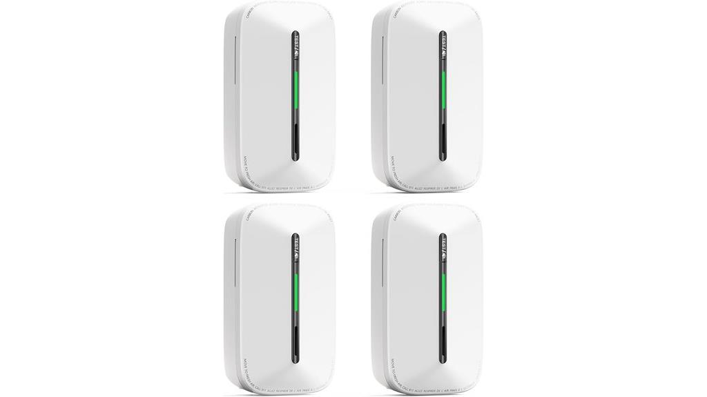 four pack carbon monoxide detectors