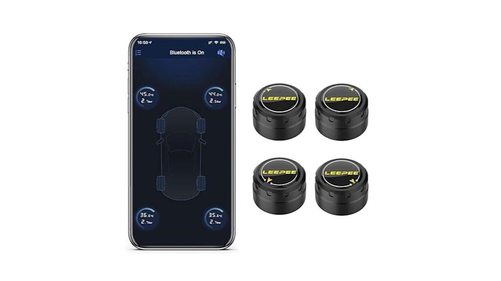 four sensor tire monitor