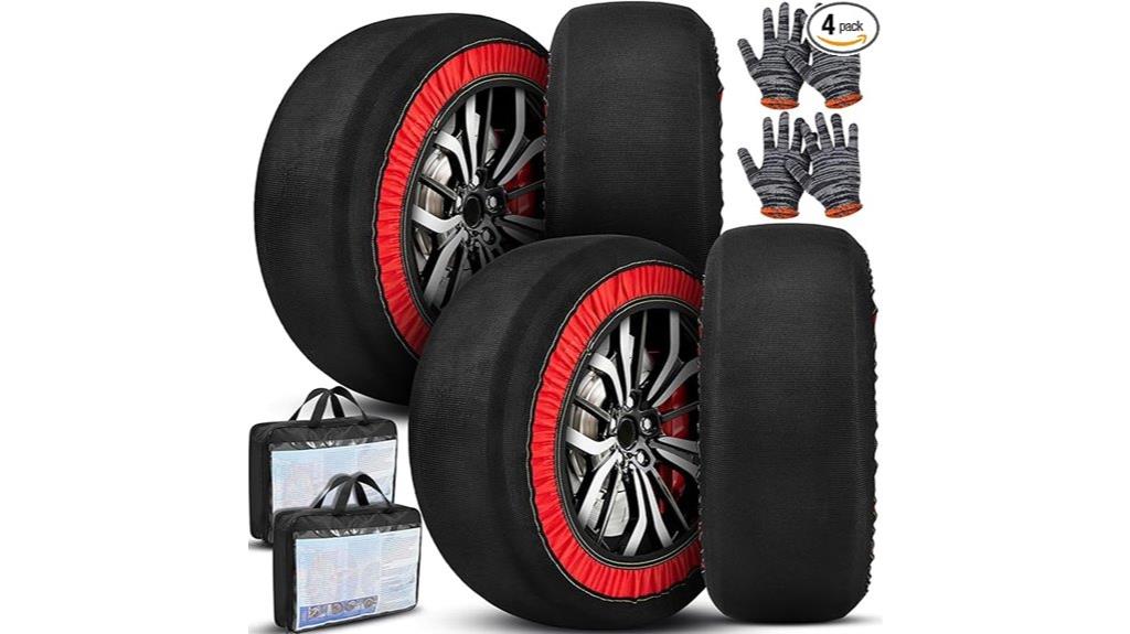 four tire snow socks