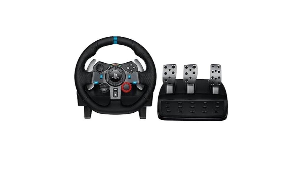 gaming steering wheel set