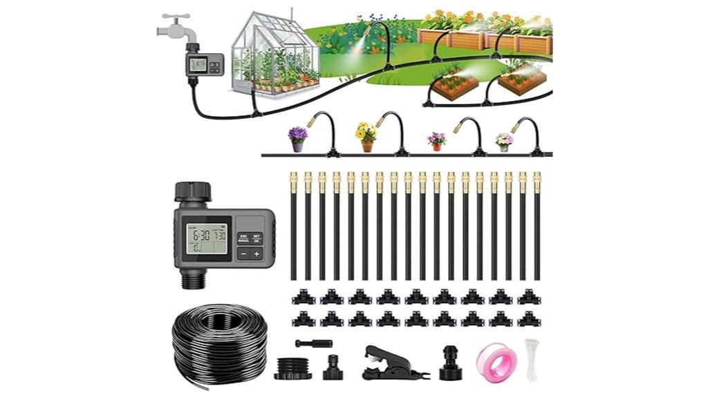 garden drip watering system