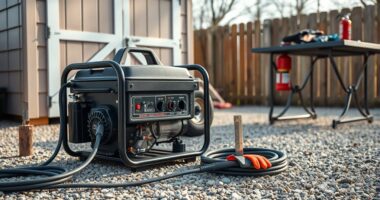 generator safety tips