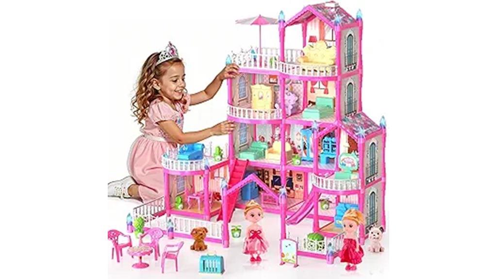 girls doll house set