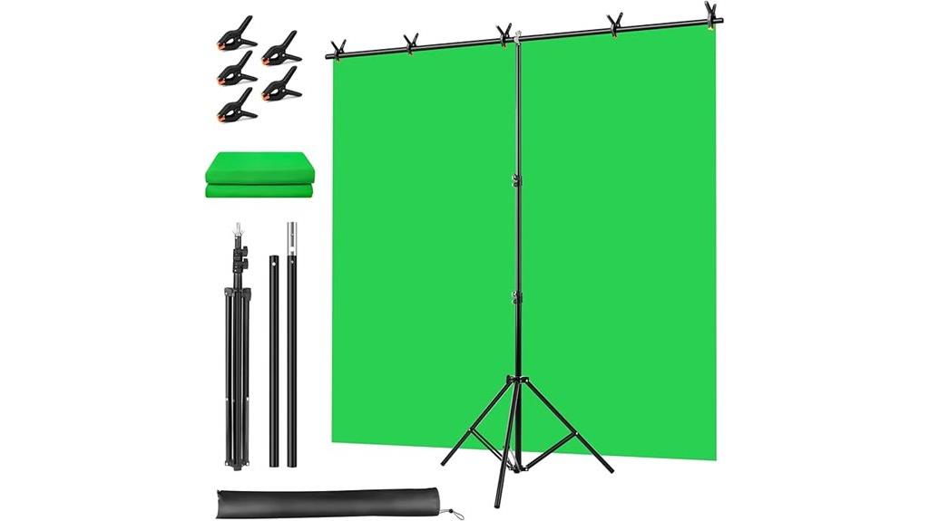 green screen kit accessories