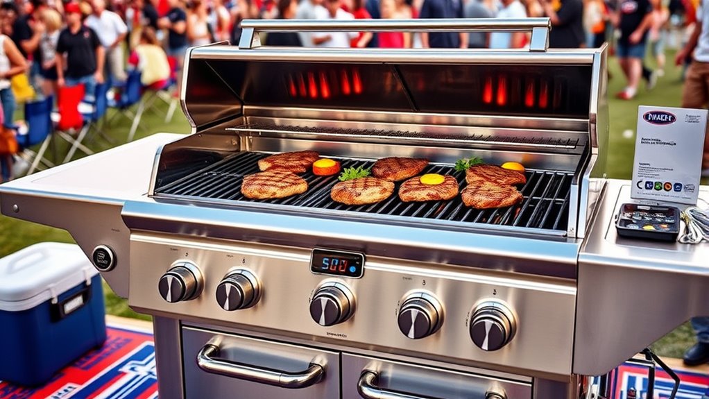 grill power portability fuel