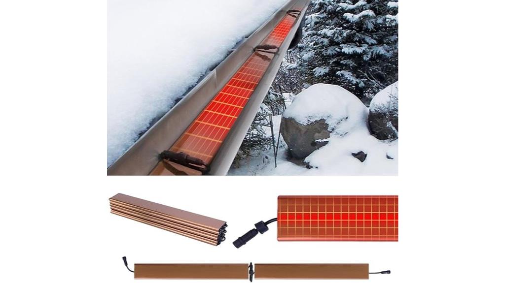 gutter heating system