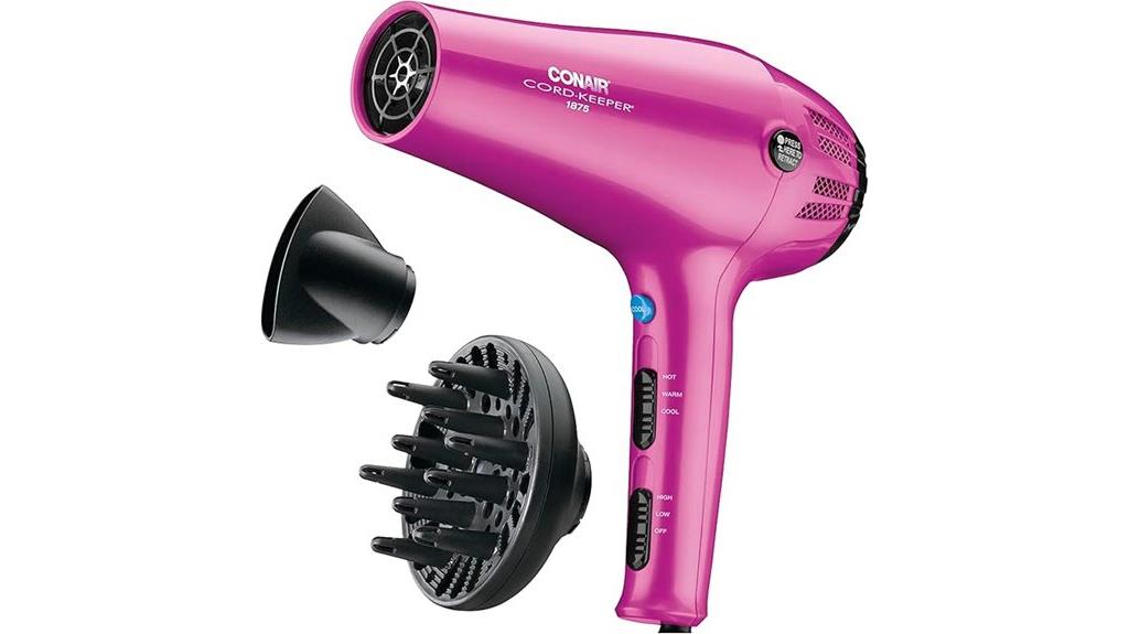 hair dryer with cord