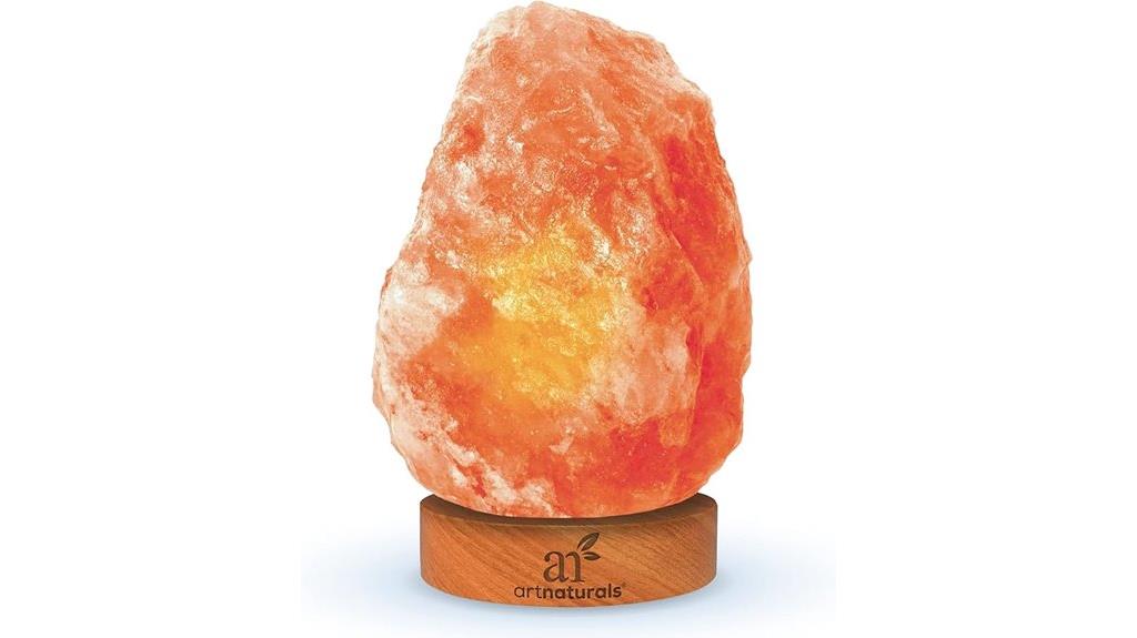 hand carved pink salt lamp