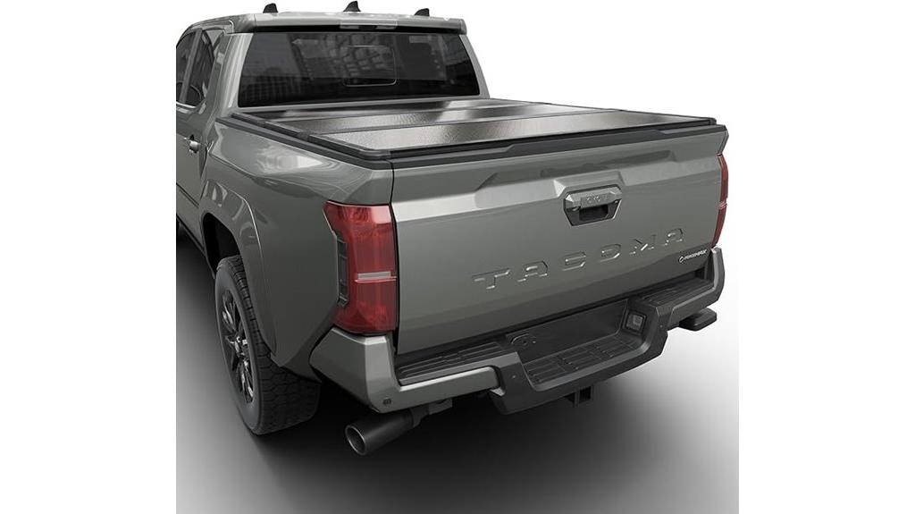 hard shell folding tonneau