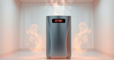 heat based air purification
