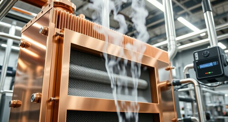heat exchangers remove contaminants
