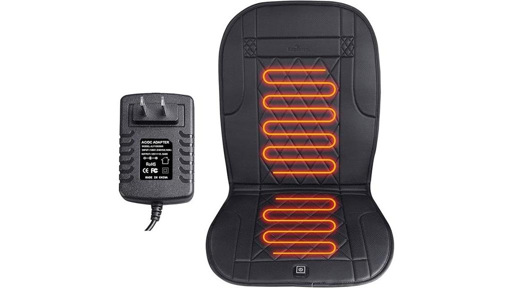heated cushion with sensor