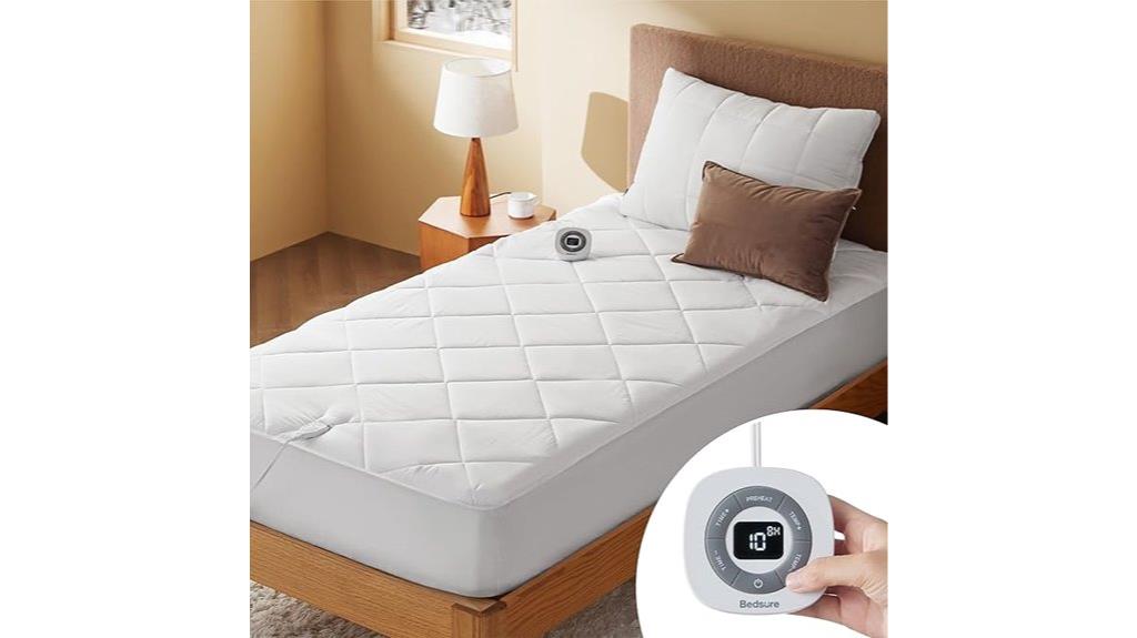 heated twin mattress pad