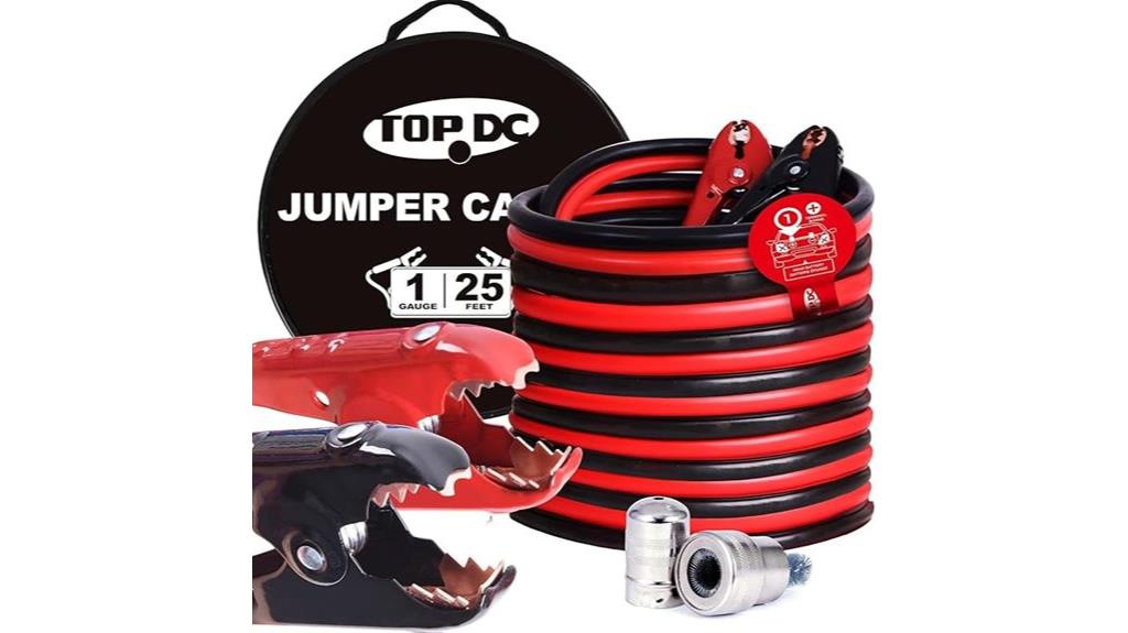heavy duty 25 foot jumper cables