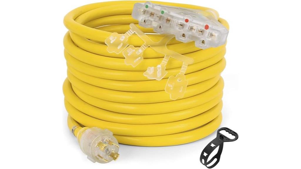 heavy duty generator cord