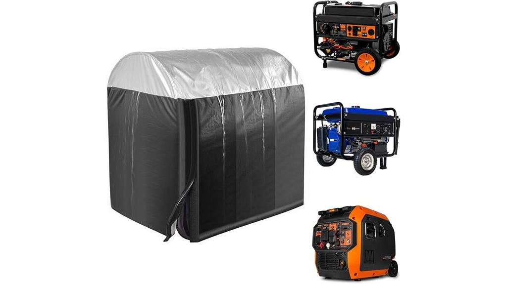 heavy duty rainproof generator cover