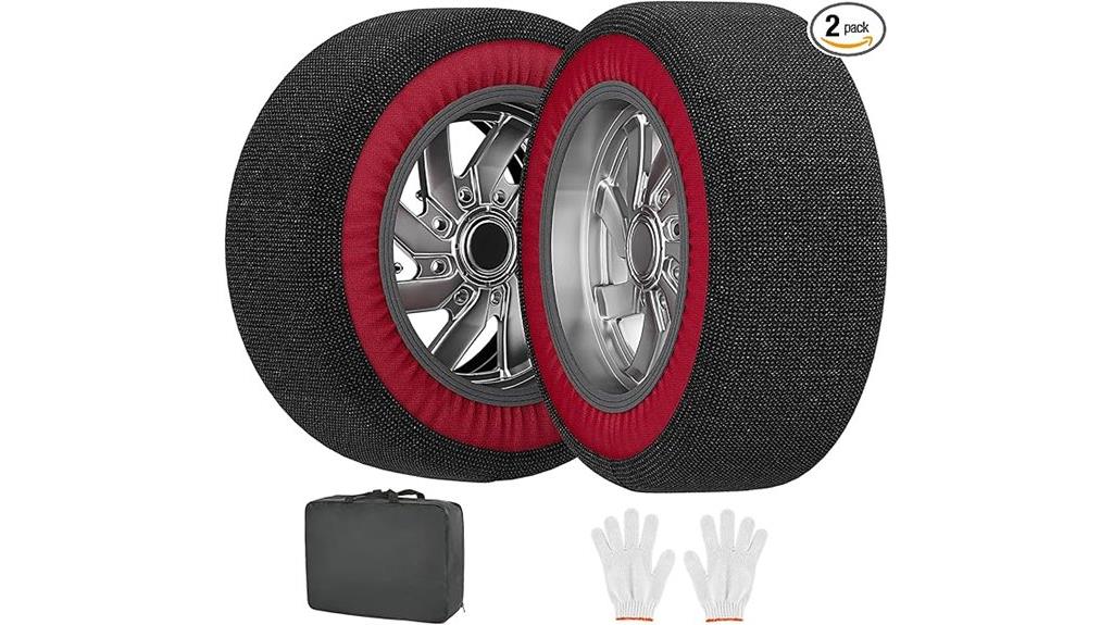 heavy duty snow tire socks