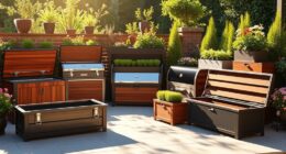 heavy duty stylish outdoor storage