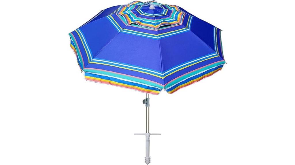 heavy duty uv beach umbrella