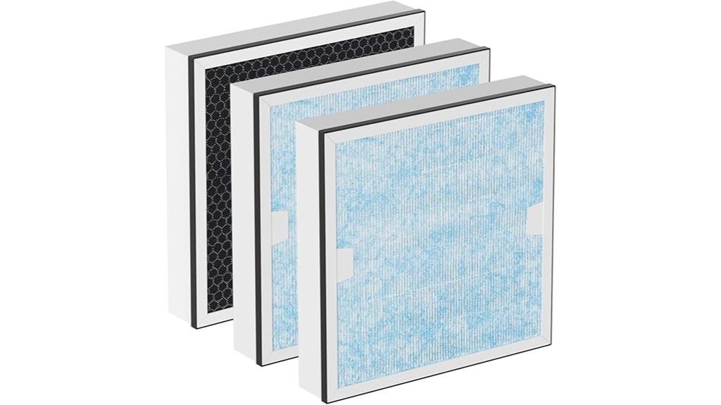 hepa carbon filter pack