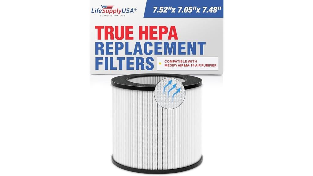 hepa carbon filter replacement