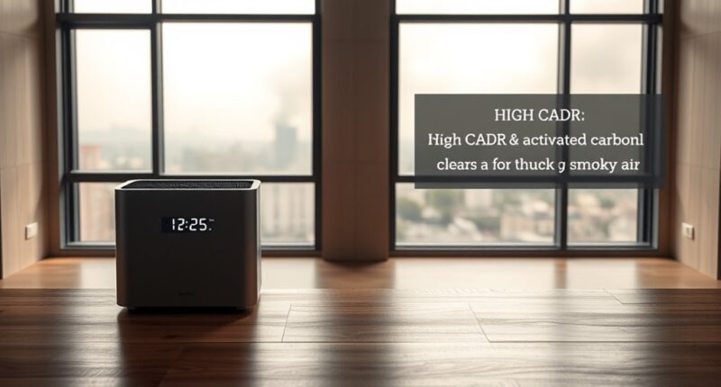 high cadr carbon filters