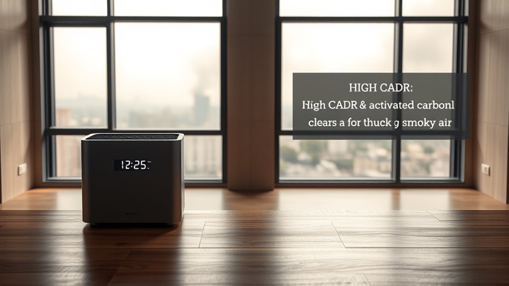 high cadr carbon filters