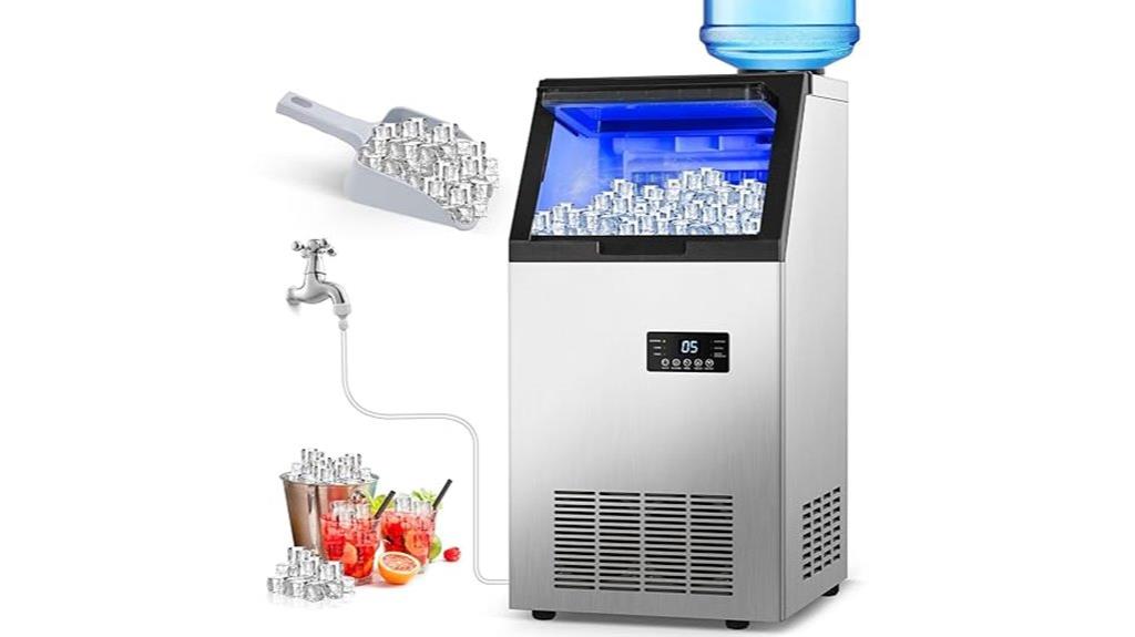 high capacity ice maker