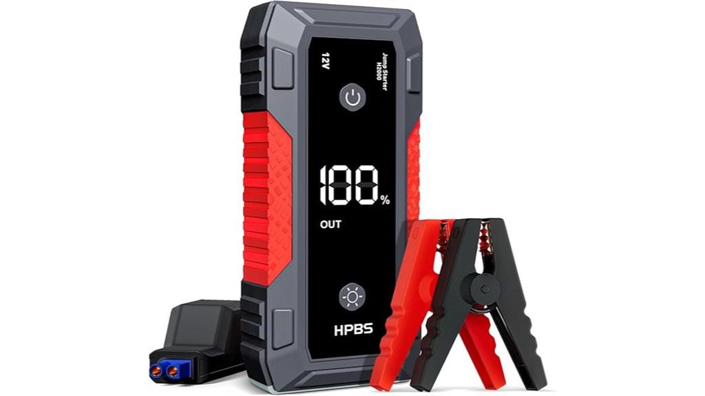 high capacity jump starter