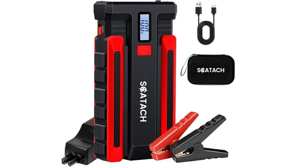 high capacity jump starter