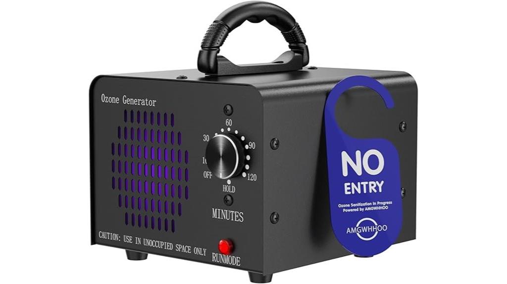 high capacity ozone air purifier