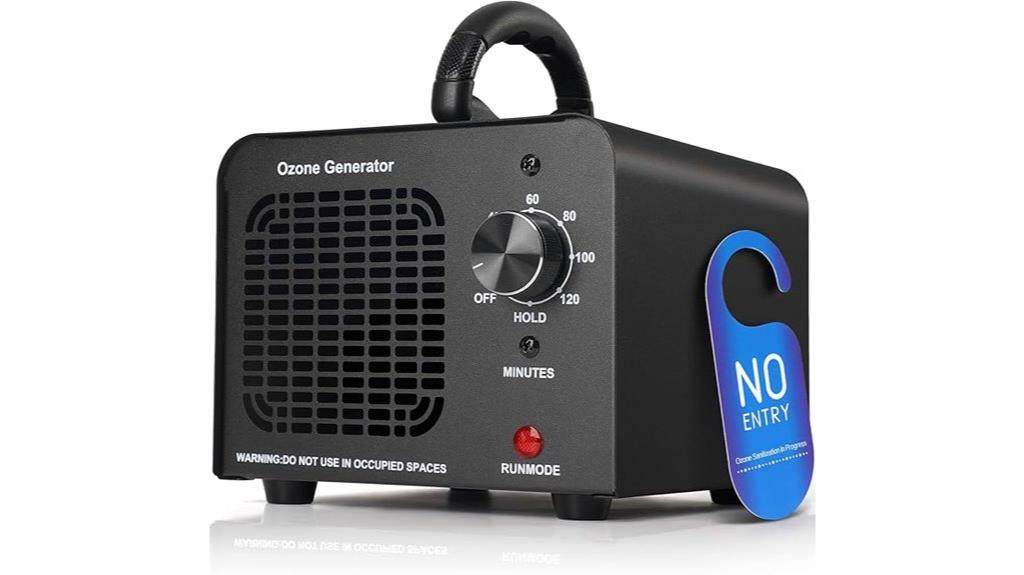 high capacity ozone odor remover