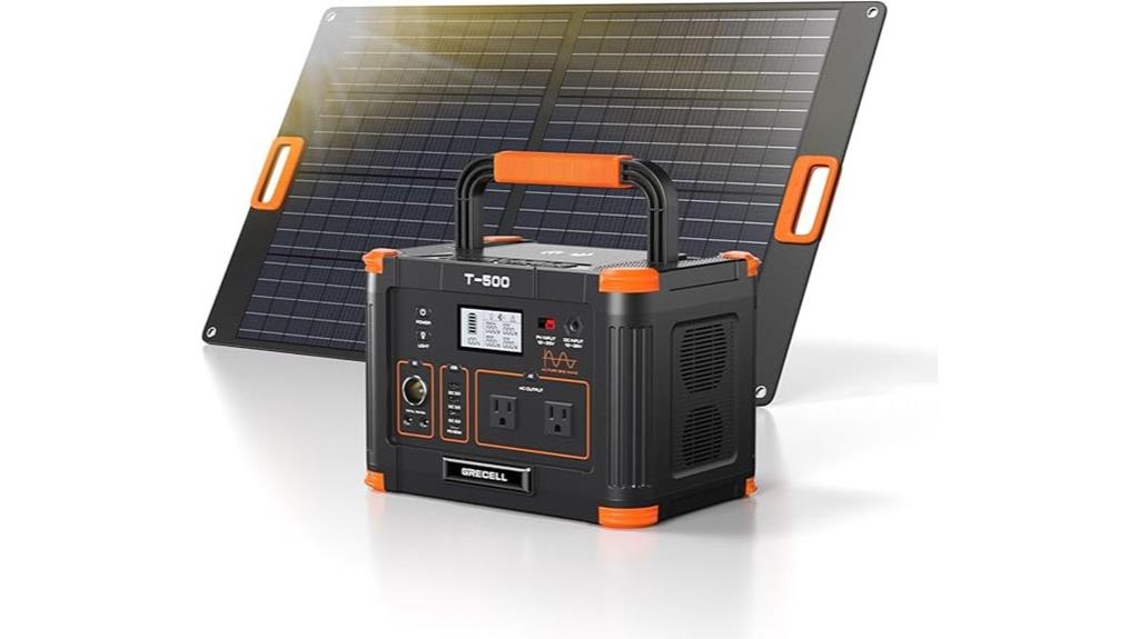 high capacity portable solar power