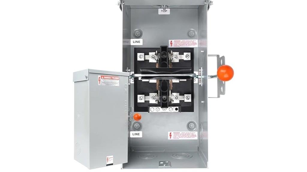 high capacity transfer safety switch