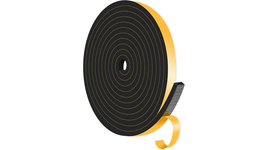 high density foam weather strip