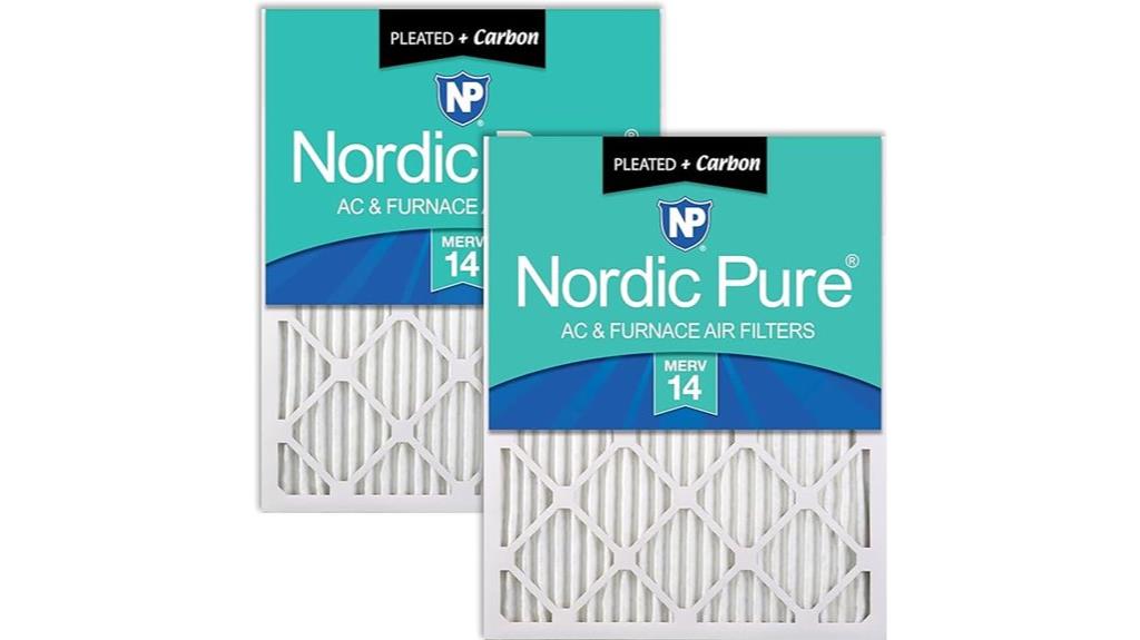 high merv carbon air filters
