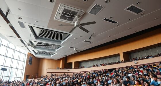 high occupancy ventilation strategies