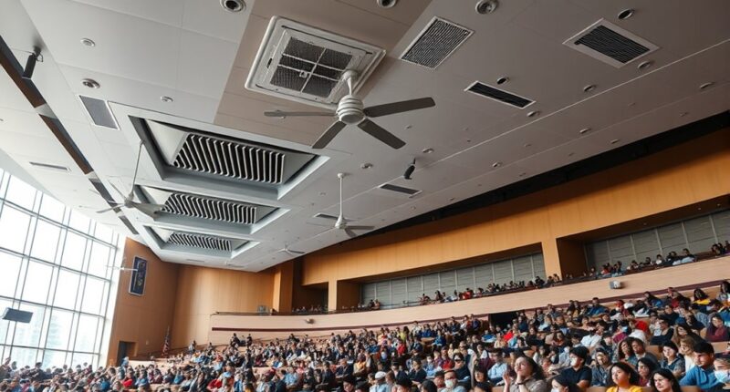 high occupancy ventilation strategies
