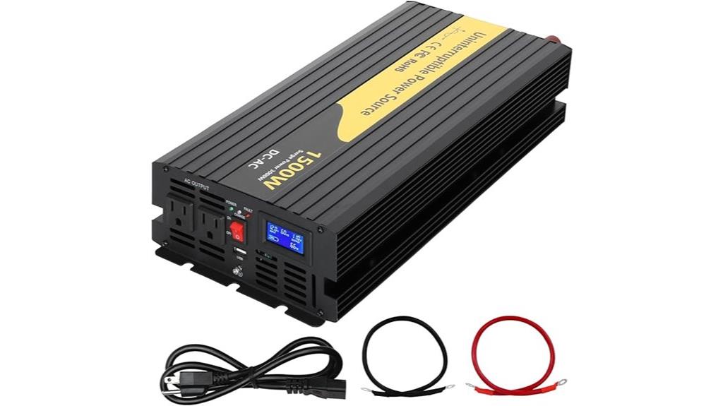 high power sump backup