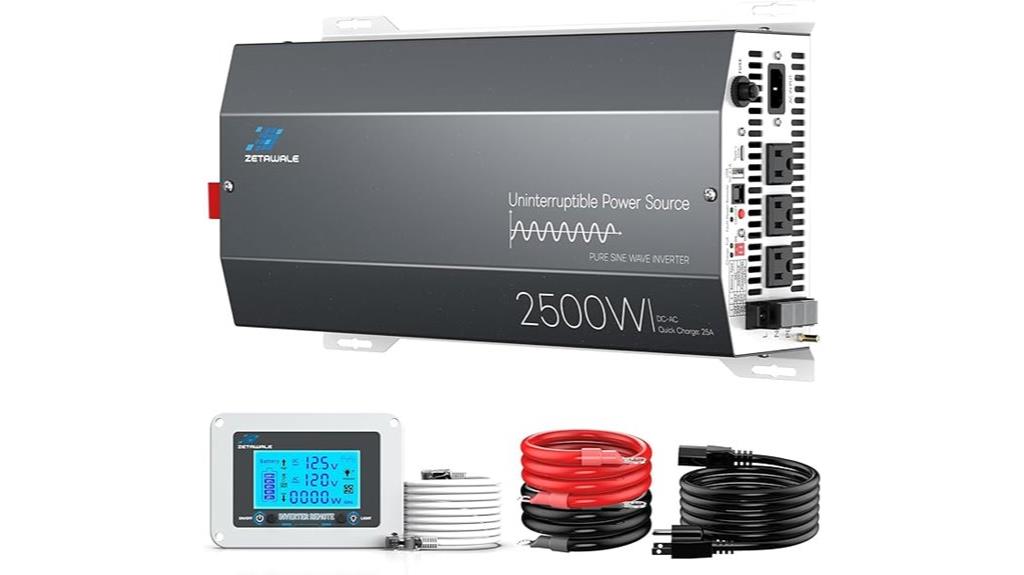 high power sump battery