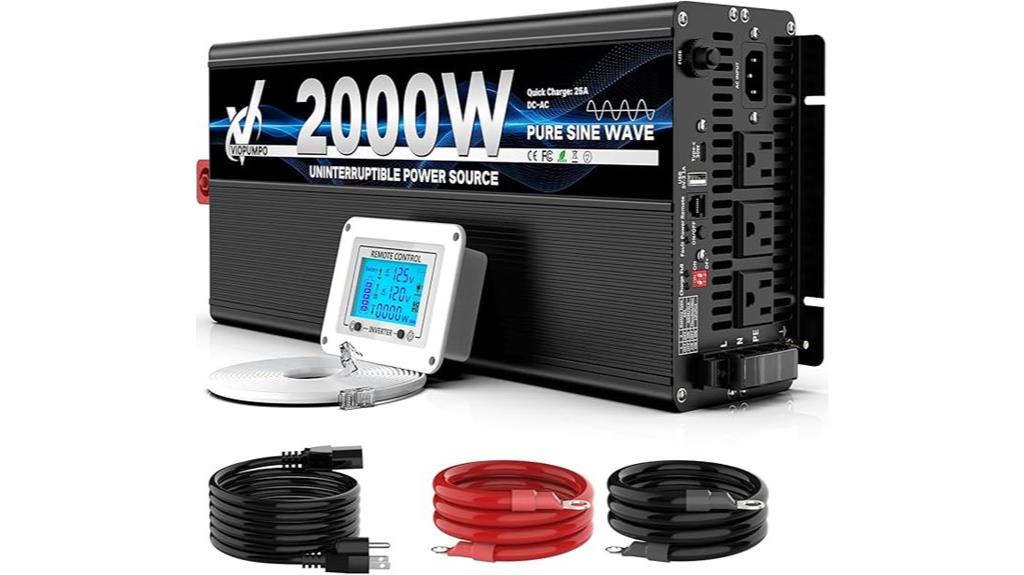 high power sump battery