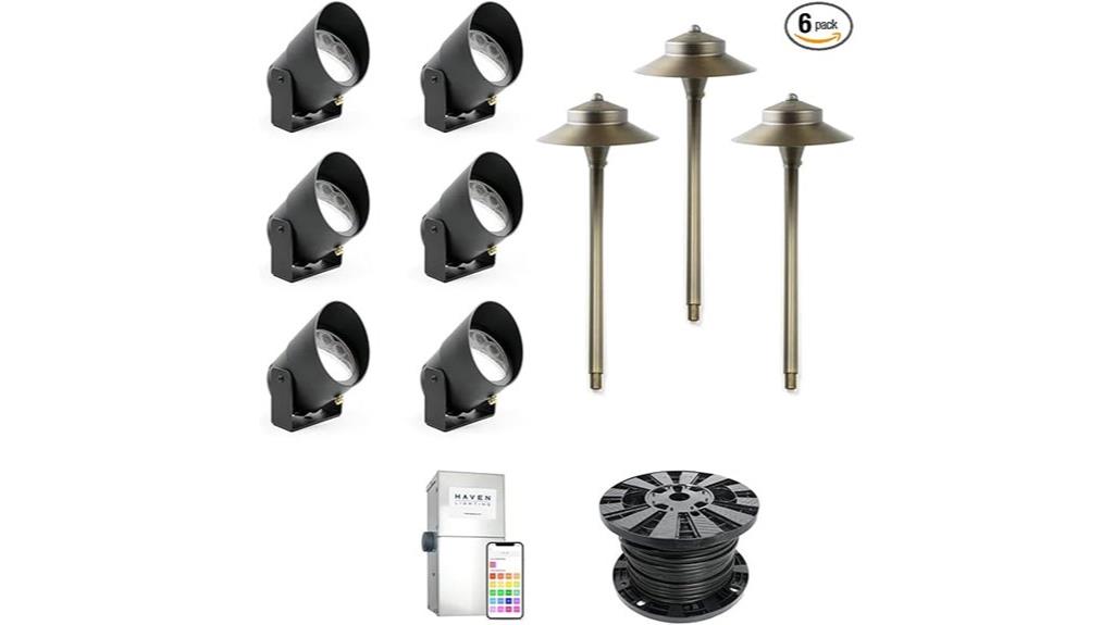 high quality landscape lighting kit