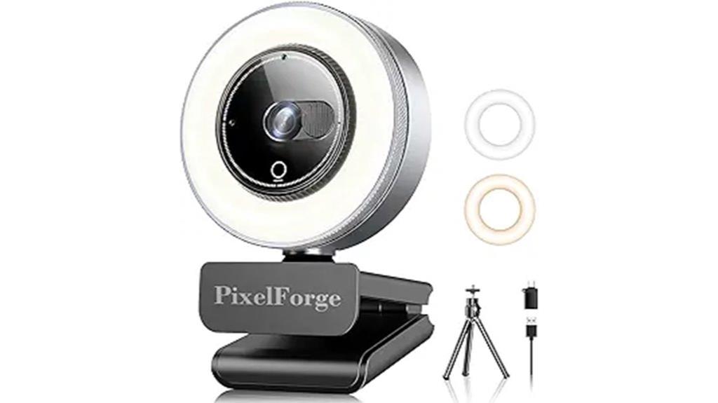 high quality webcam with cover