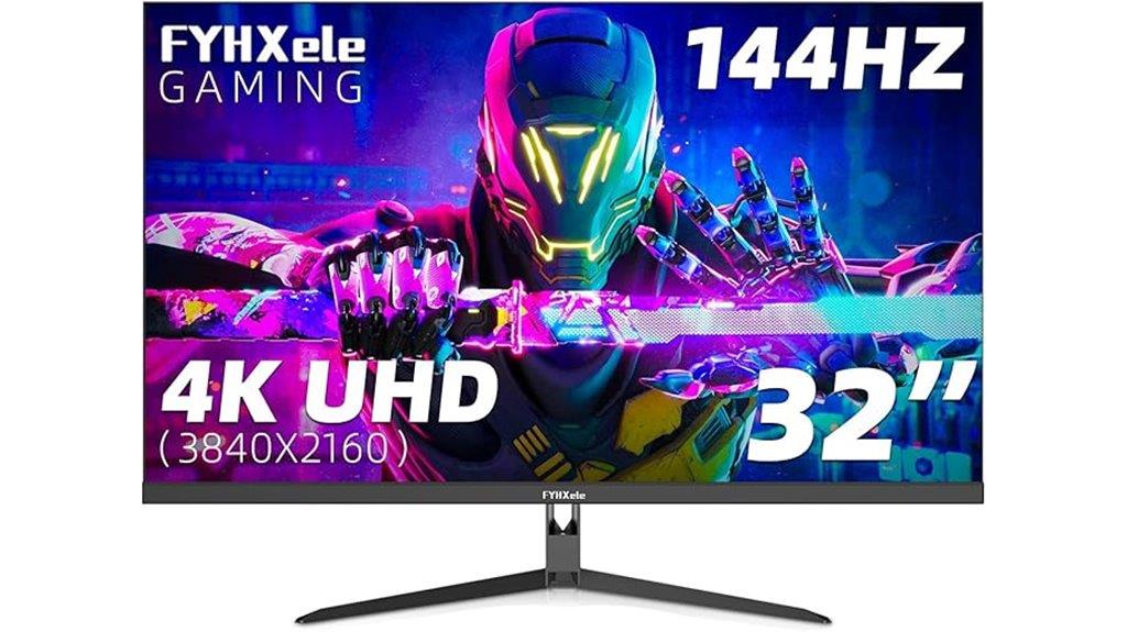 high refresh 4k gaming monitor