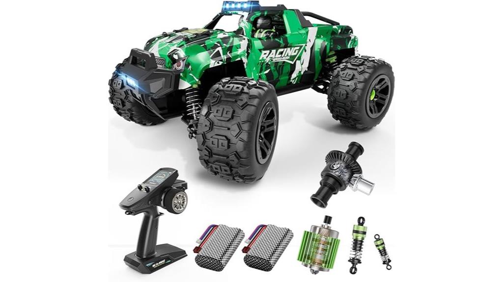 high speed remote monster truck