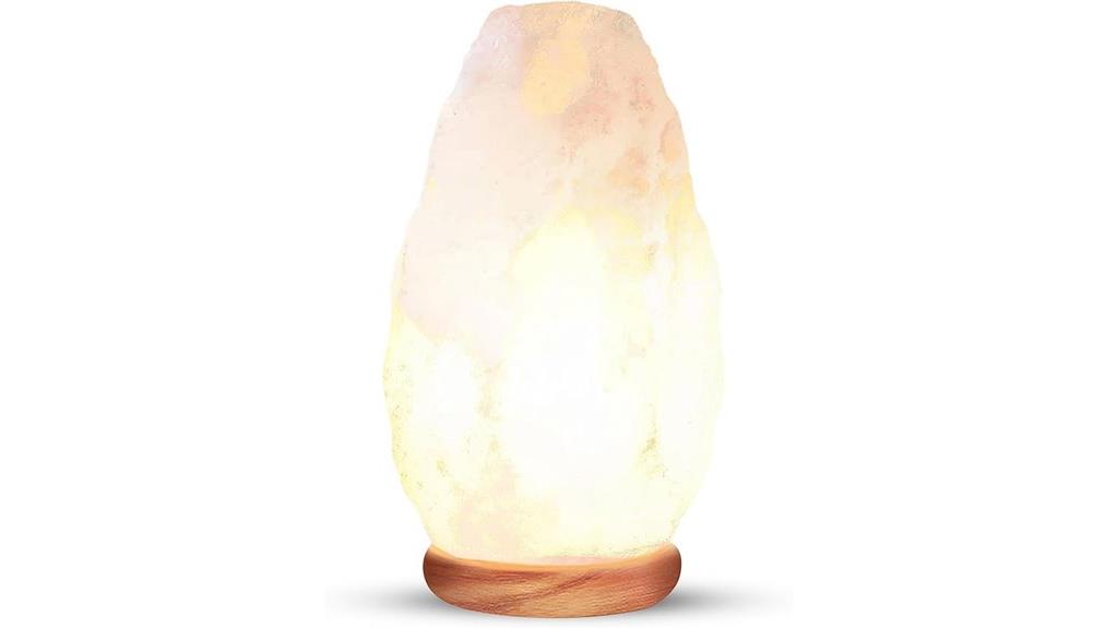 himalayan salt crystal lamp