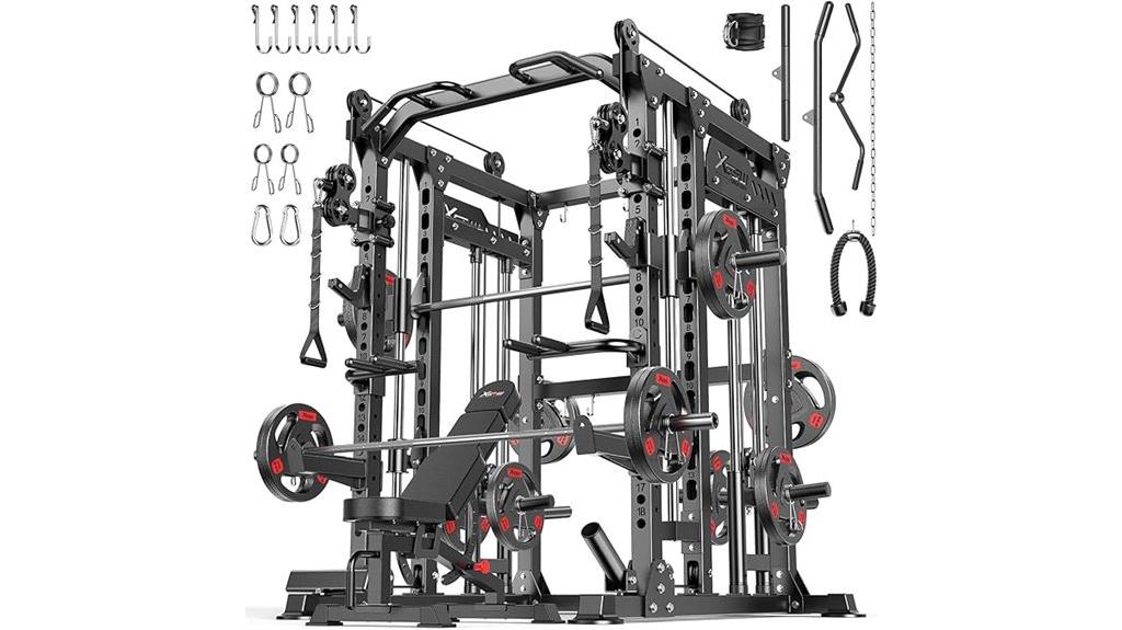 home gym cable crossover